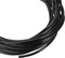 Solid Rubber Cord Tubing 10ft 2mm Dia Black Rubber Tube for DIY Craft Beading Necklaces Bracelet